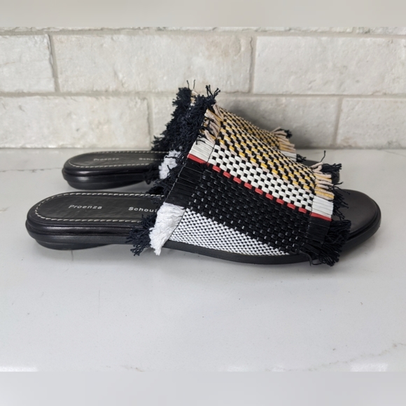 PROENZA almost like new raffia mule flat sandals - Picture 2 of 11